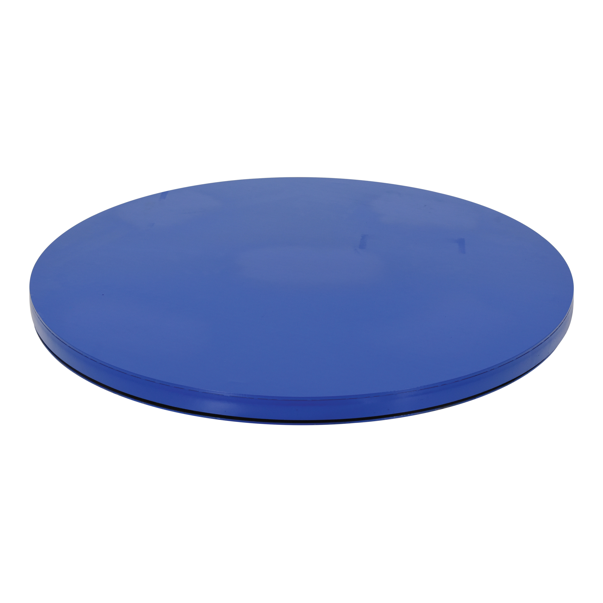Vestil Manual Carousel - 30in. Diameter, 4000-Lb. Capacity, Smooth Steel Top Plate, Model# CA-30-4-TP-RSM